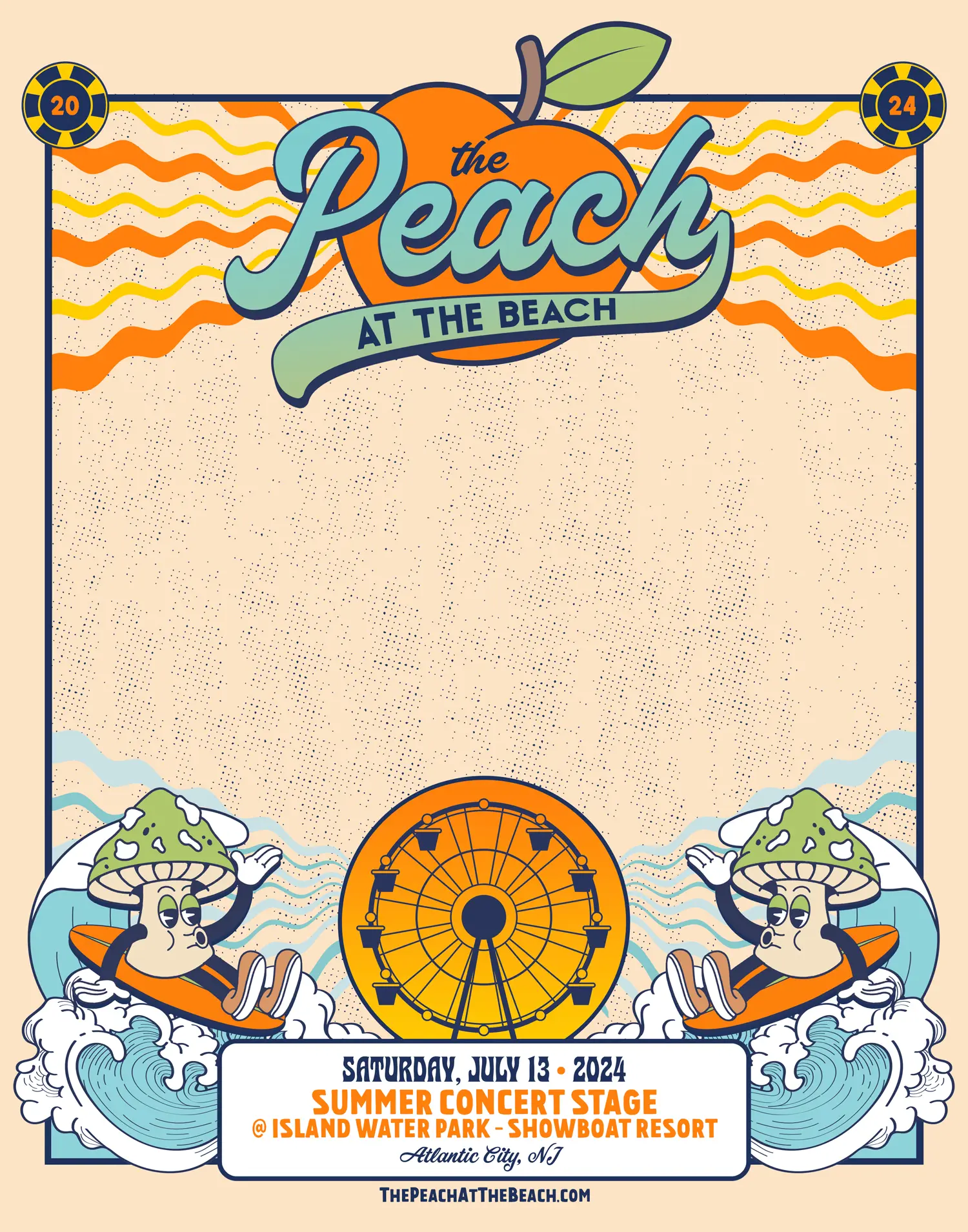 Peach at the Beach Fest 2024